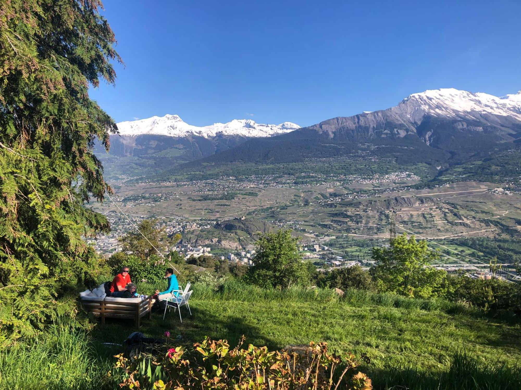 Domaine Bellevie Bnb Vex Eksteriør billede